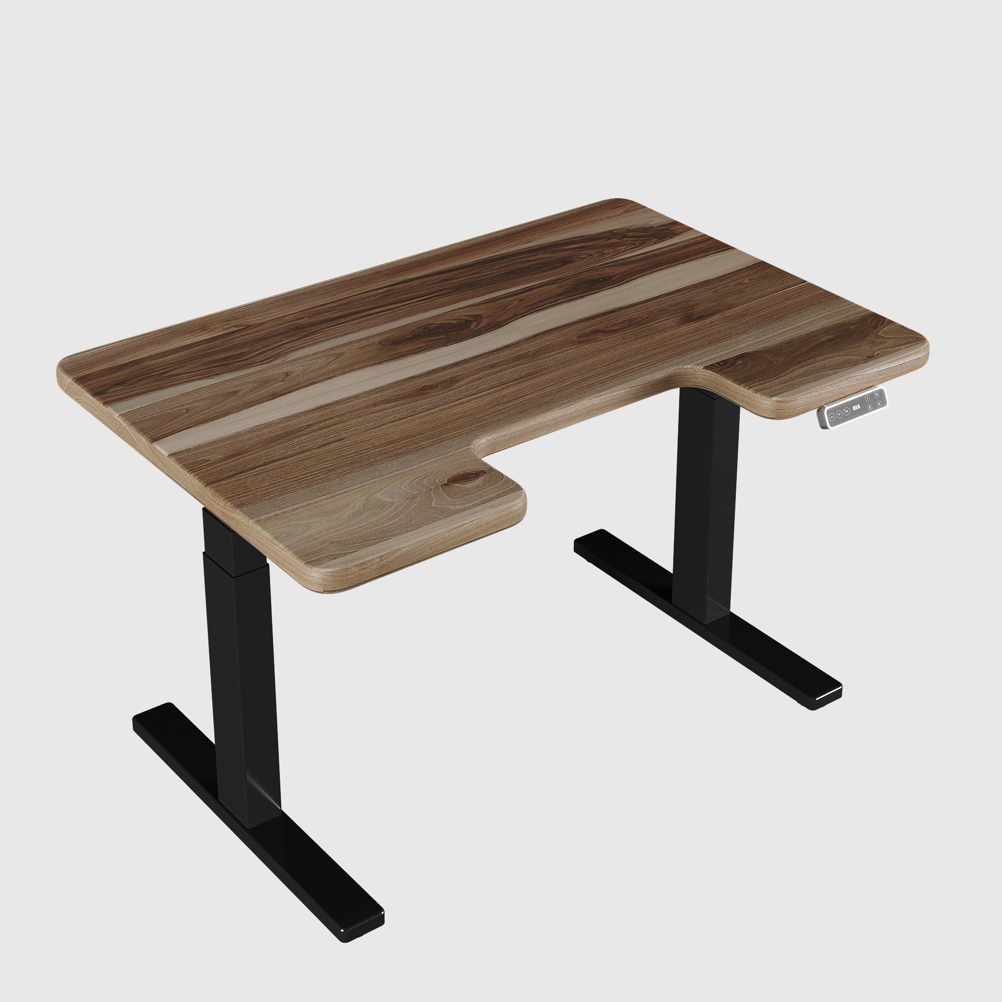 Стіл з регулюванням висоти BestFit Pro зі стільницею з натурального дерева 40 мм