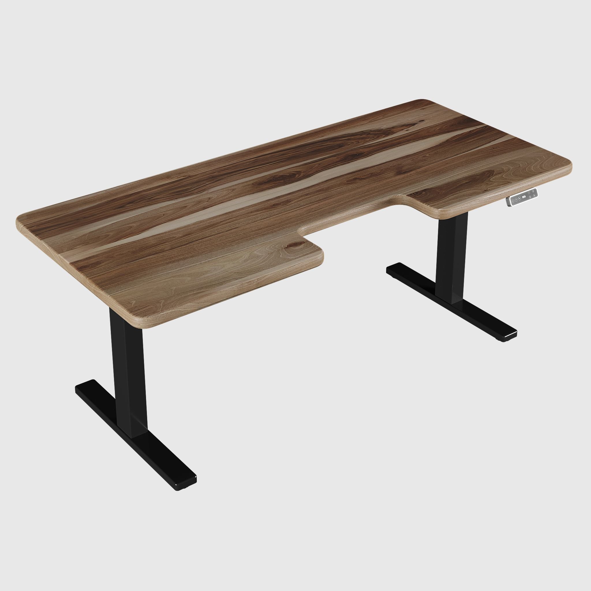 Стіл з регулюванням висоти BestFit Pro зі стільницею з натурального дерева 40 мм