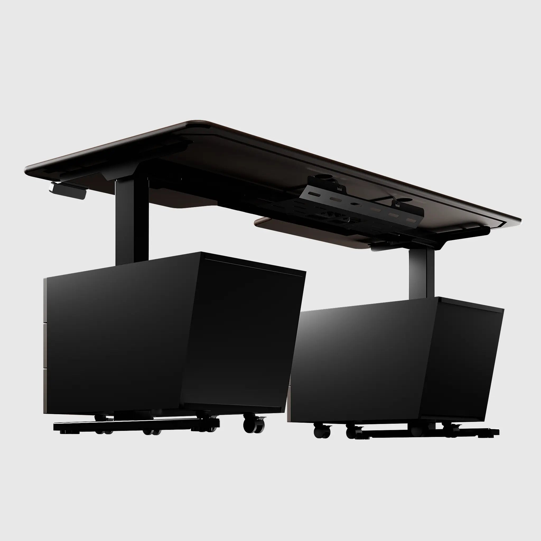 Стіл з регулюванням висоти BestFit Pro з підлоговими тумбами