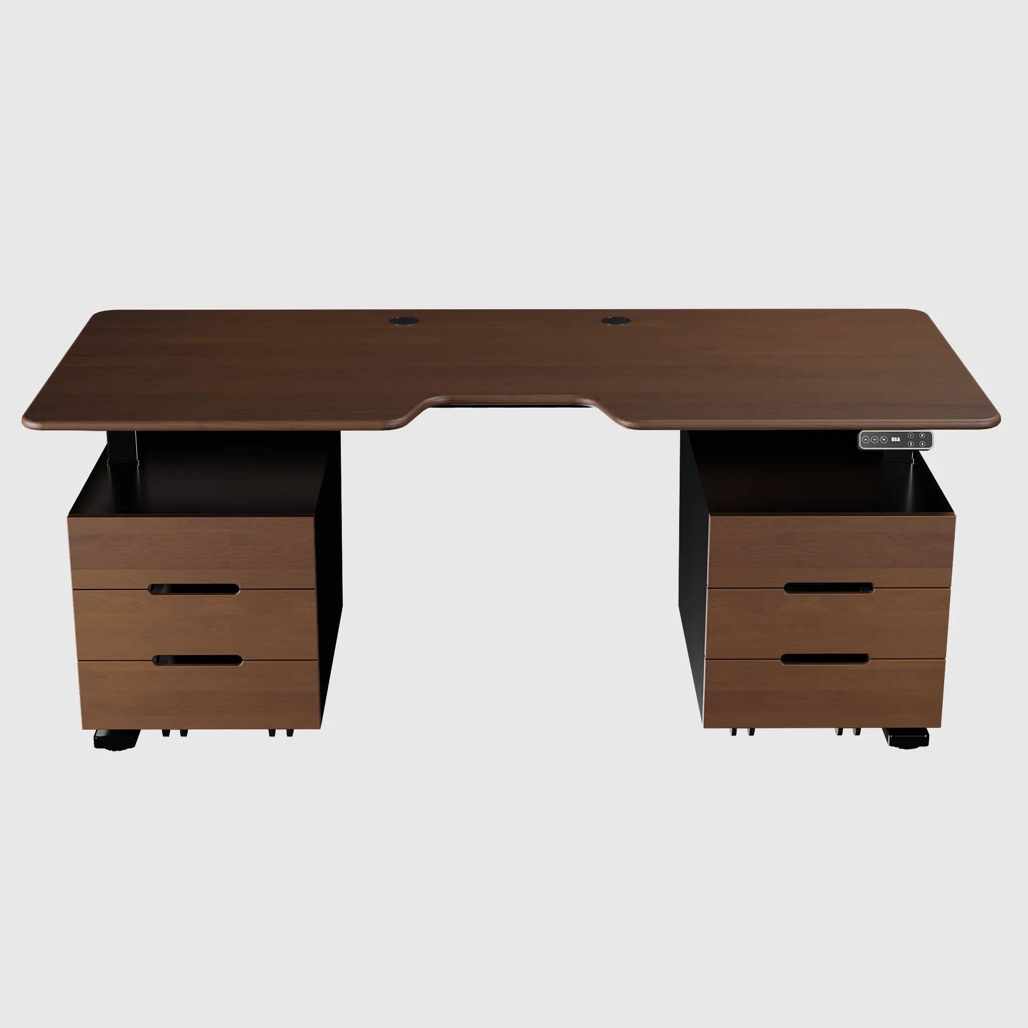 Стіл з регулюванням висоти BestFit Pro з підлоговими тумбами