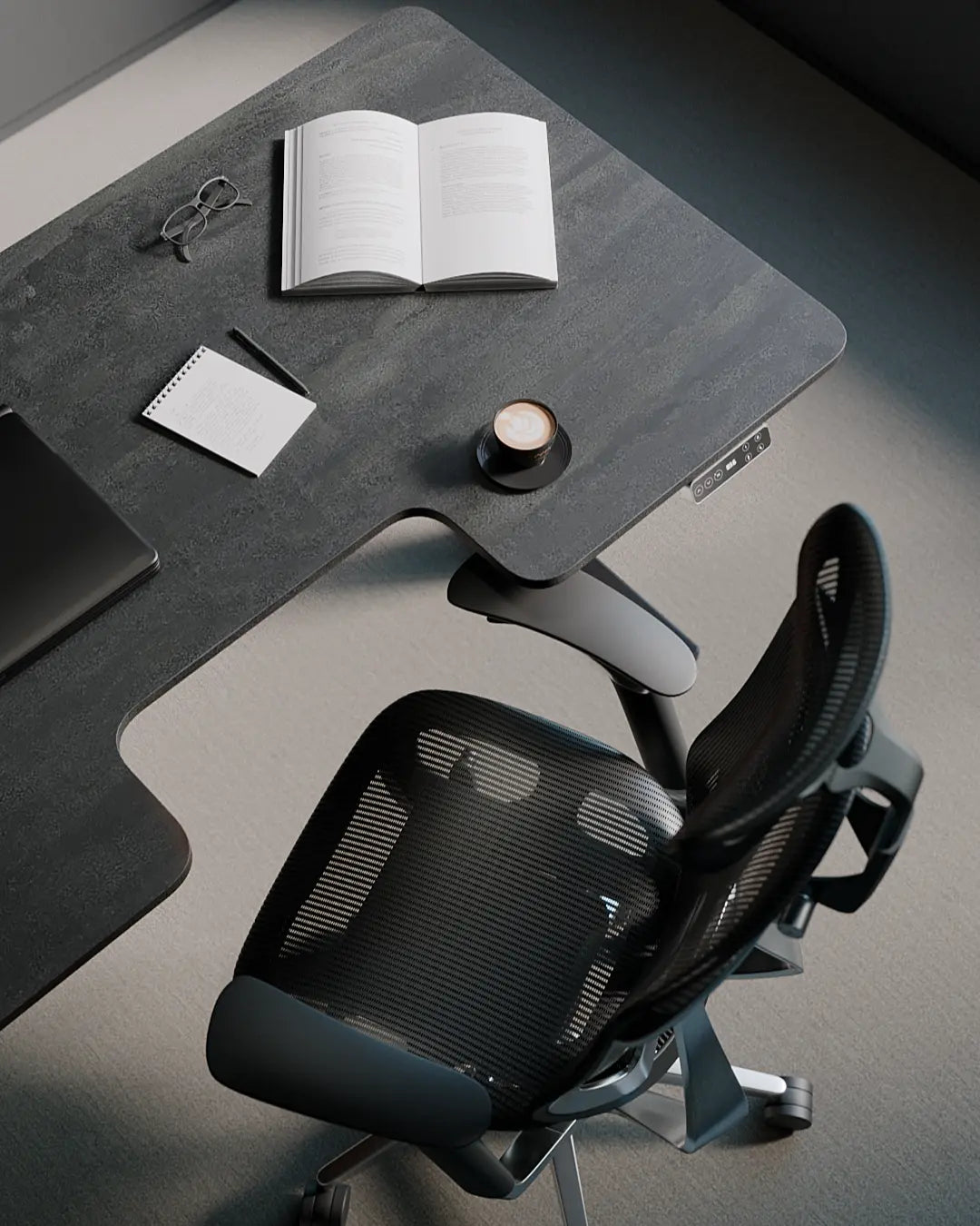 Ергономічний стіл з регулюванням висоти BestFit Pro з ДСП стільницею