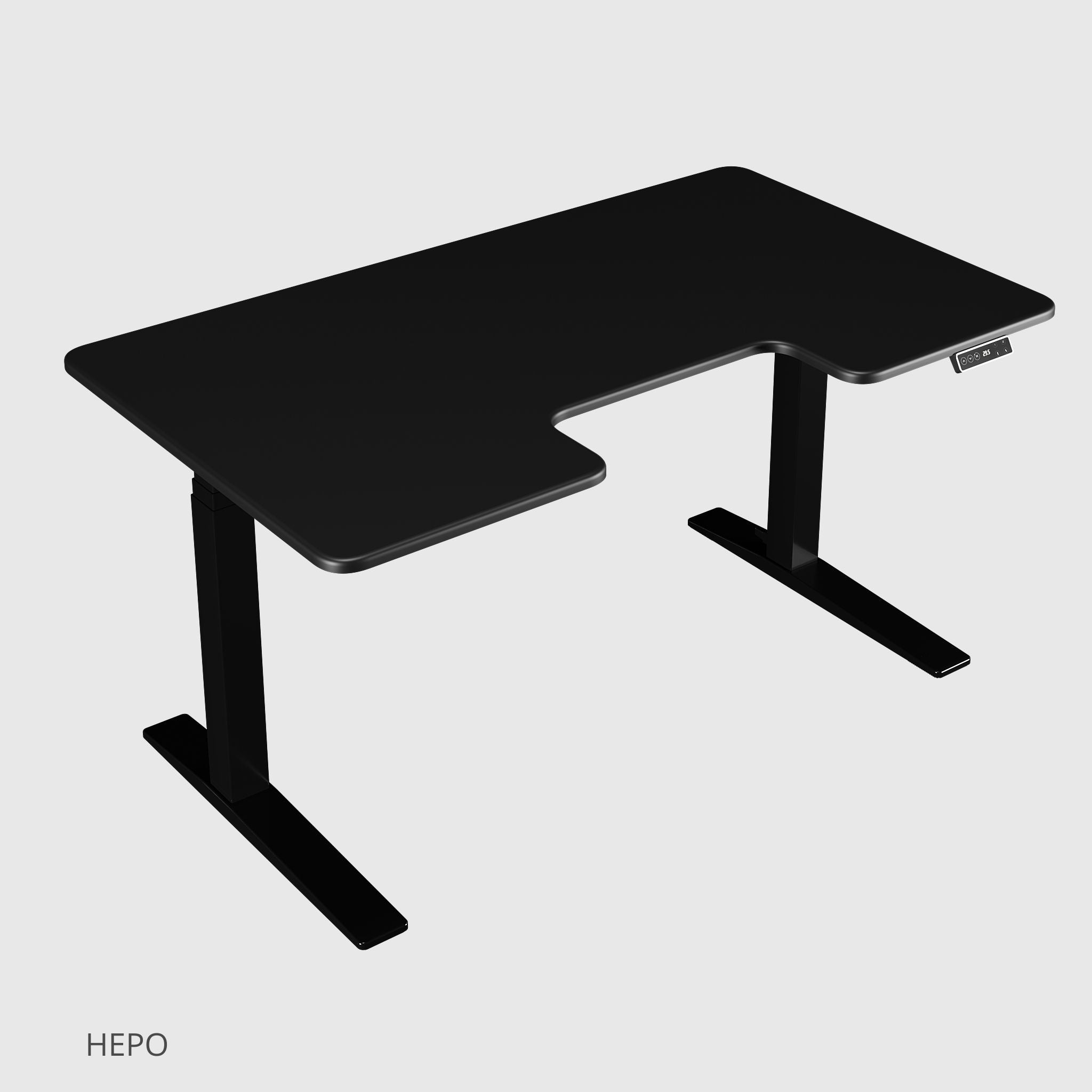 Стіл з регулюванням висоти для роботи стоячи та сидячи StreamLine з МДФ стільницею