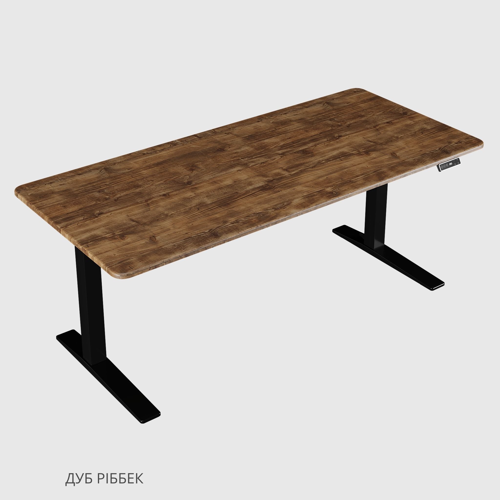 Стіл з регулюванням висоти для роботи стоячи та сидячи StreamLine з МДФ стільницею