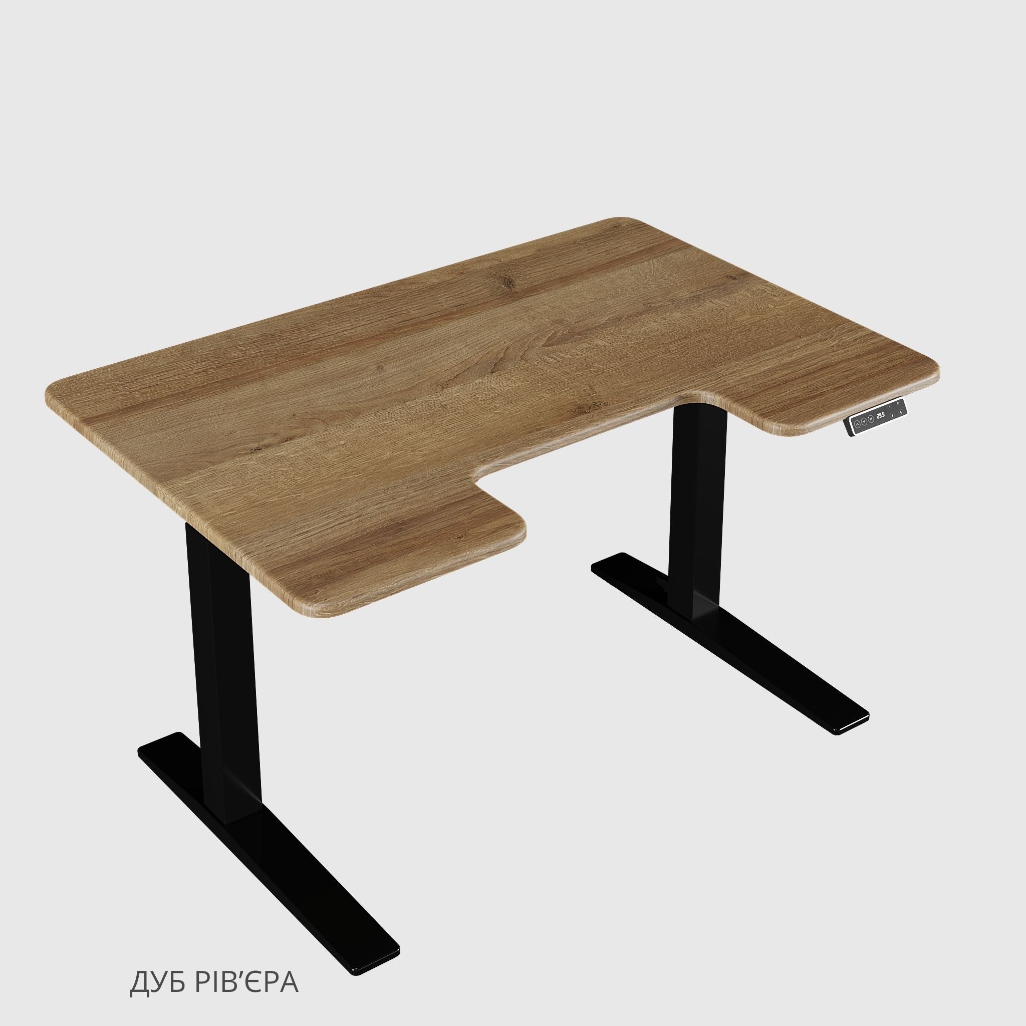 Стіл з регулюванням висоти для роботи стоячи та сидячи StreamLine з МДФ стільницею