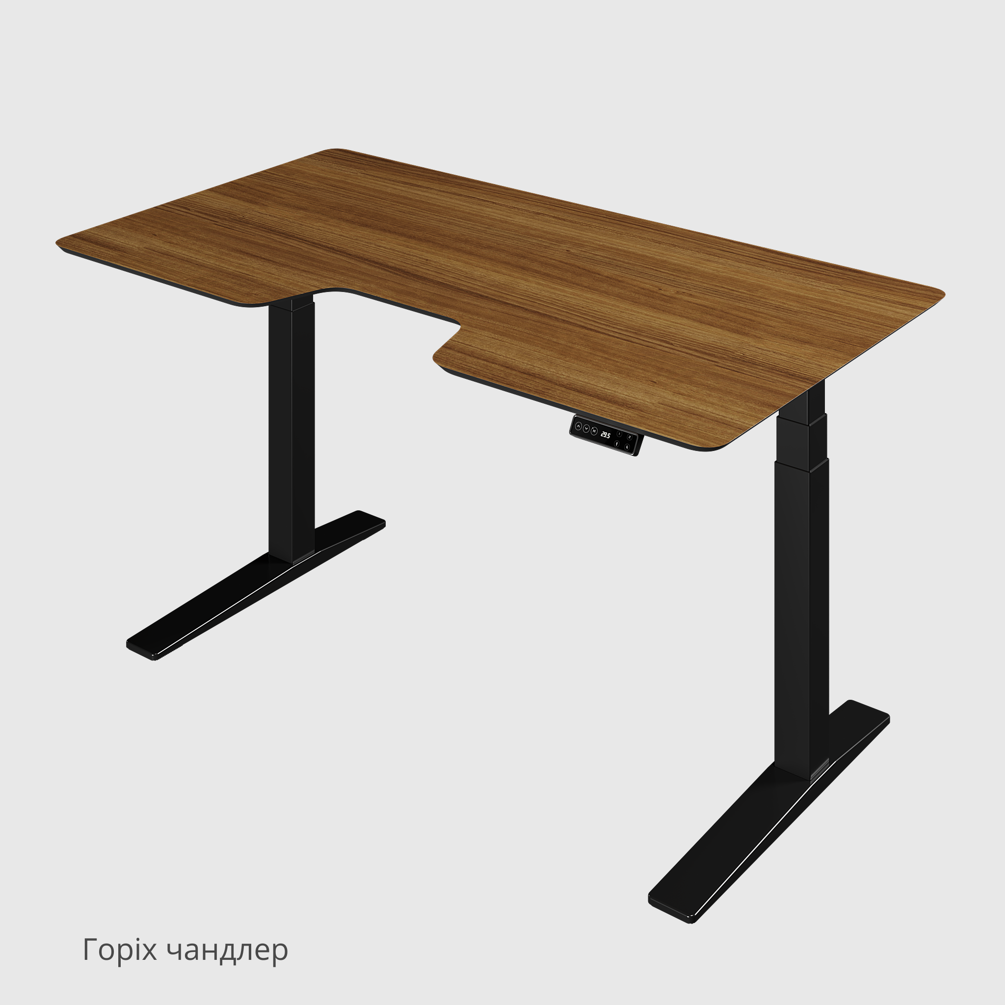 Стіл з регулюванням висоти Streamline зі стільницею з HPL компакт плити 12 мм