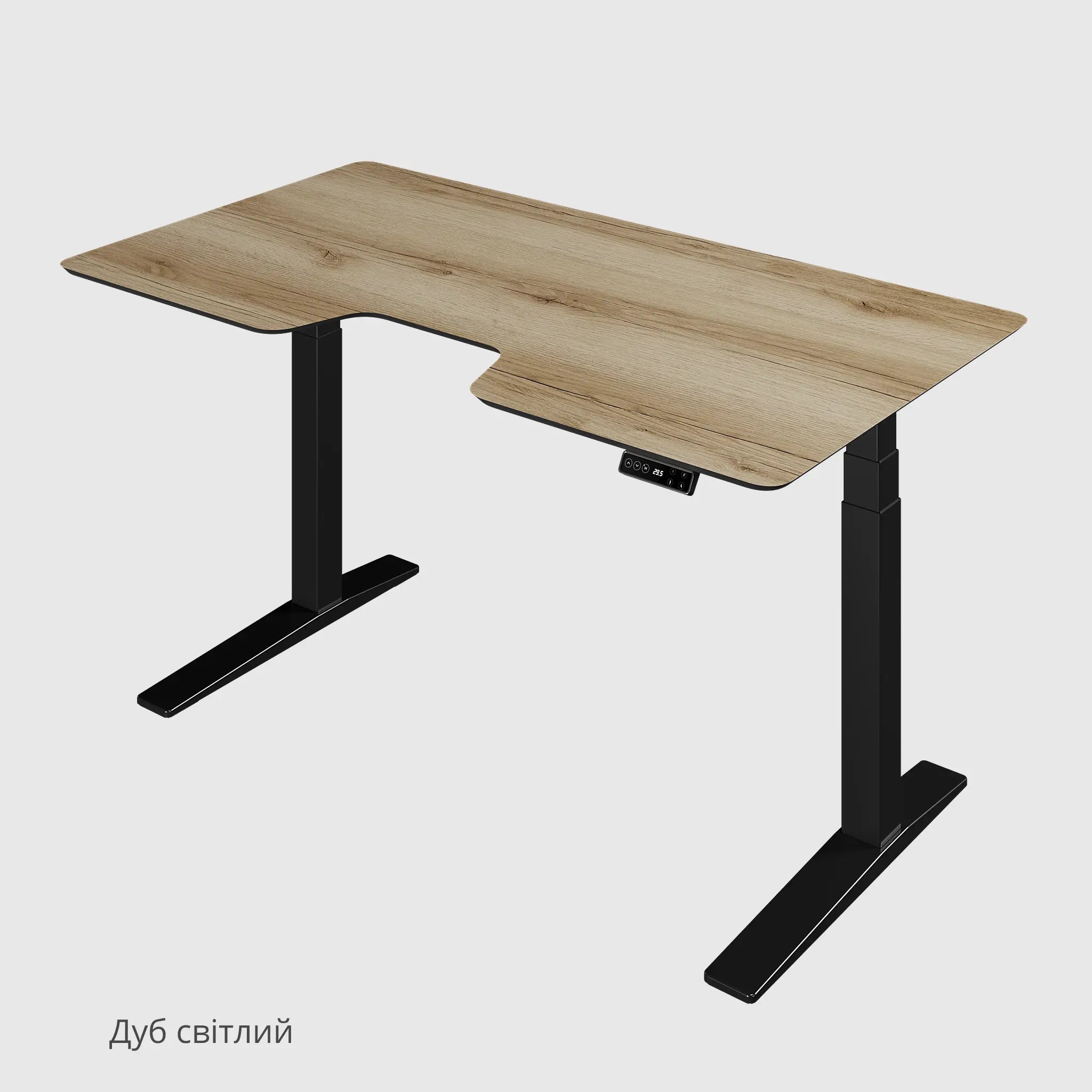 Стіл з регулюванням висоти Streamline зі стільницею з HPL компакт плити 12 мм