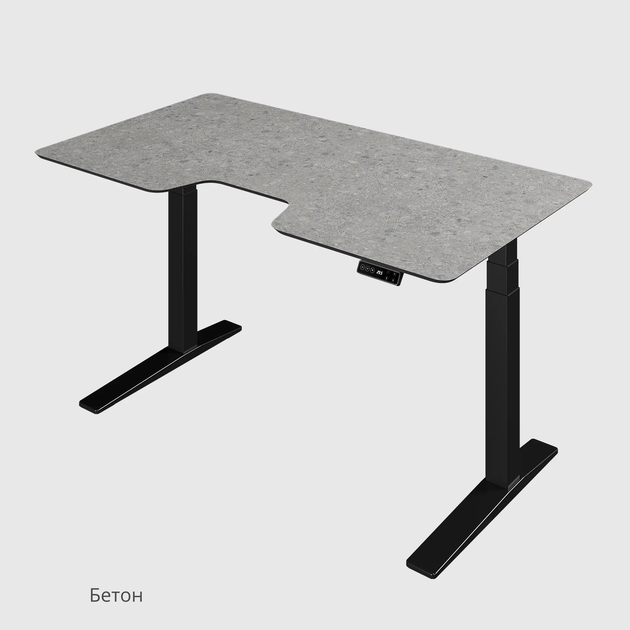 Стіл з регулюванням висоти Streamline зі стільницею з HPL компакт плити 12 мм