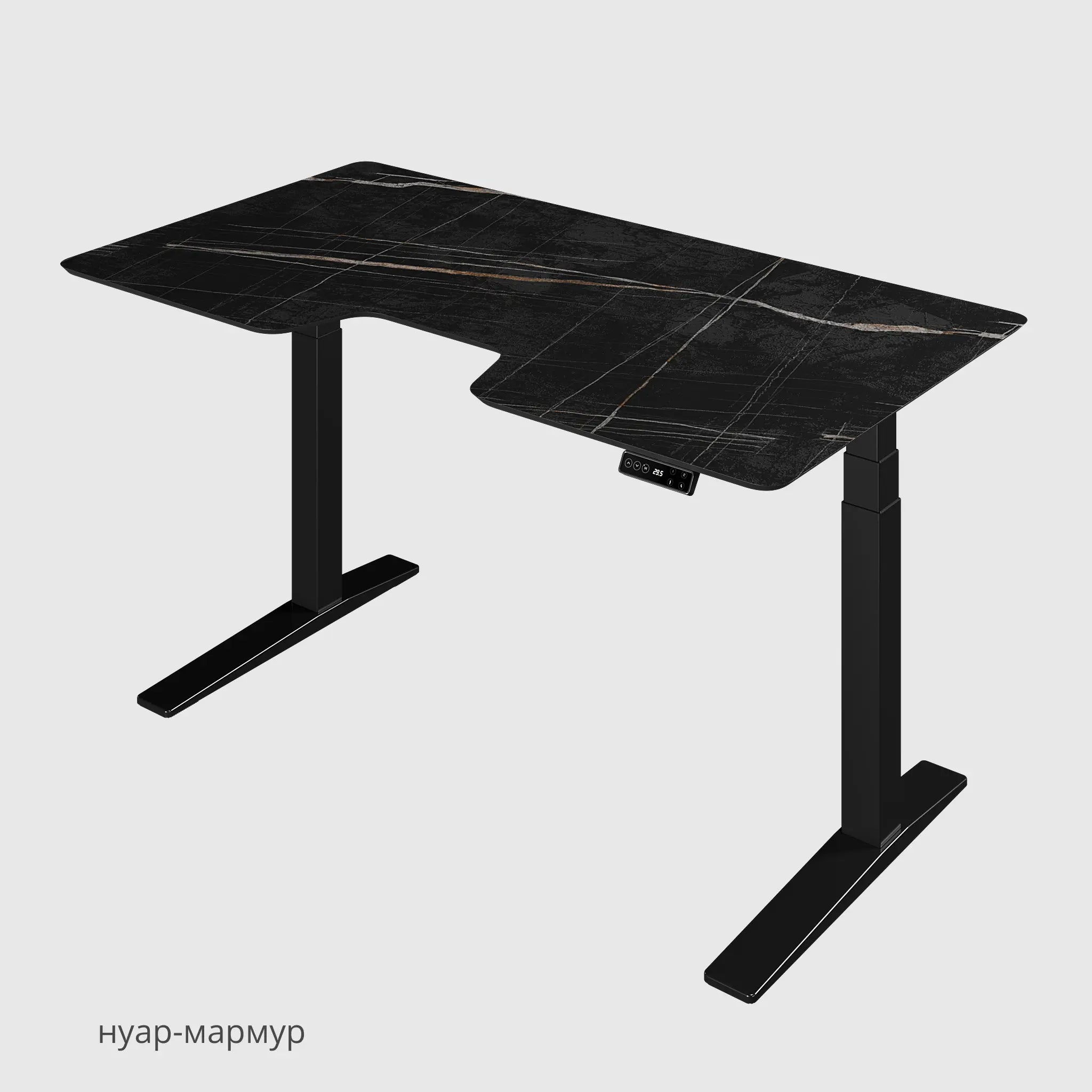 Стіл з регулюванням висоти Streamline зі стільницею з HPL компакт плити 12 мм