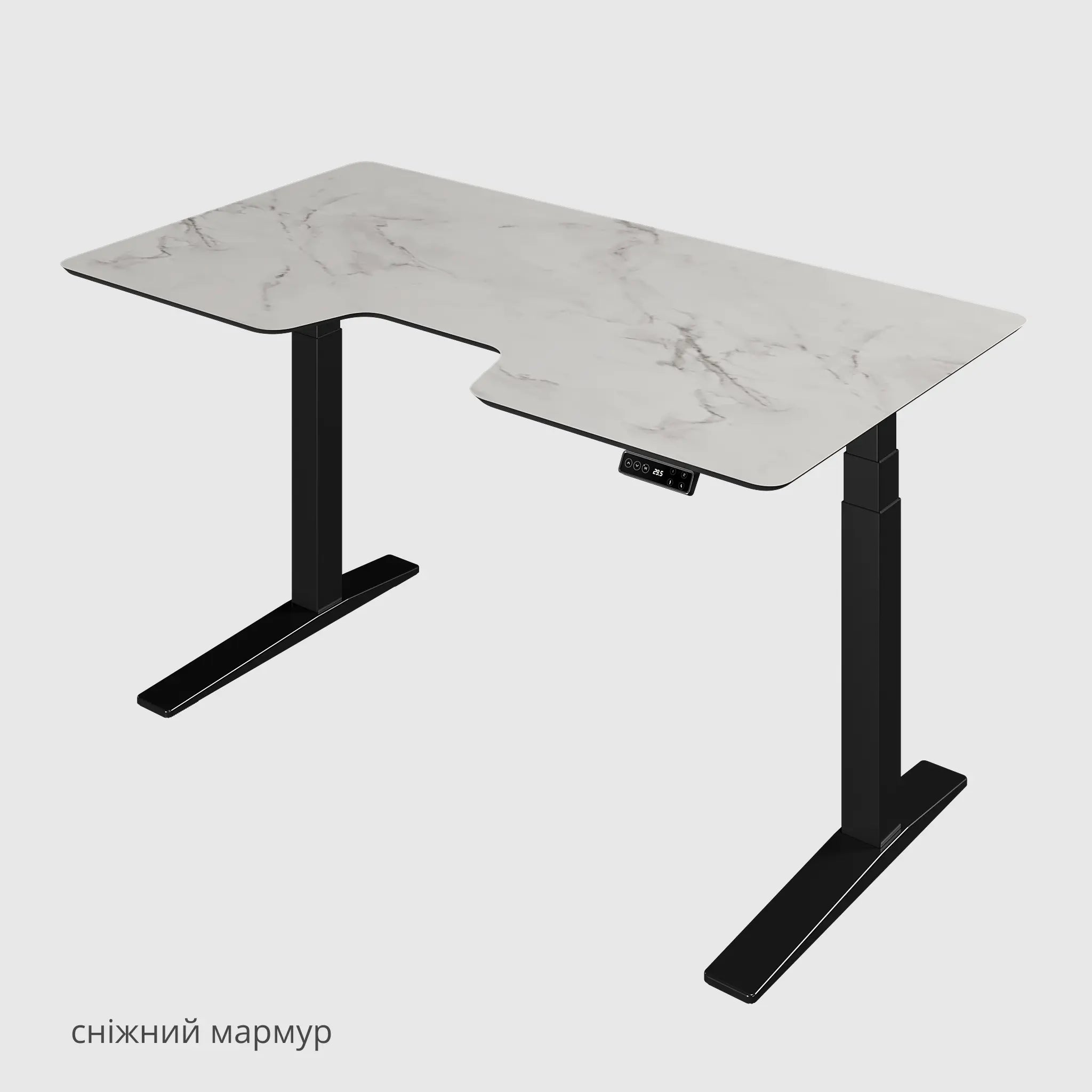 Стіл з регулюванням висоти Streamline зі стільницею з HPL компакт плити 12 мм