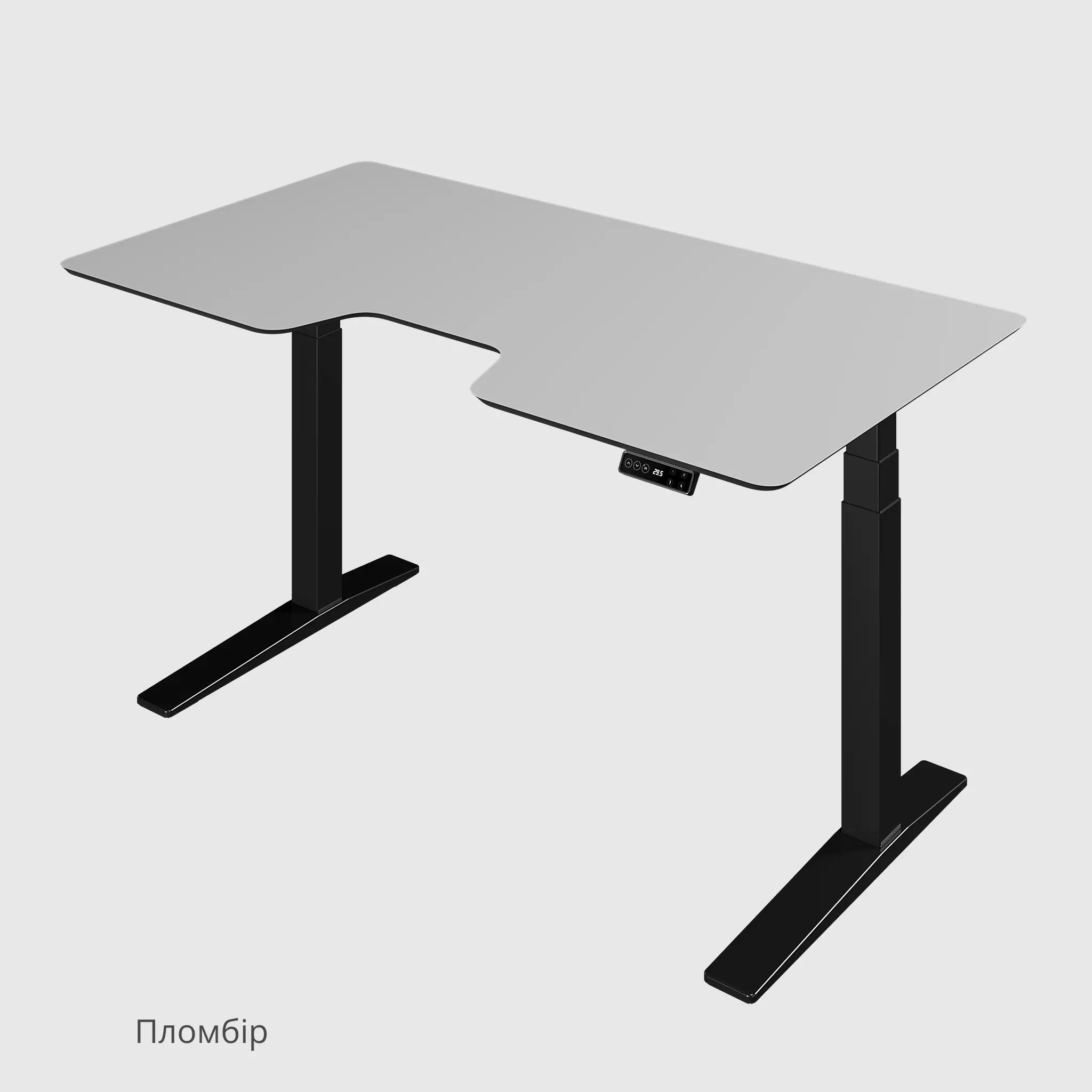 Стіл з регулюванням висоти Streamline зі стільницею з HPL компакт плити 12 мм