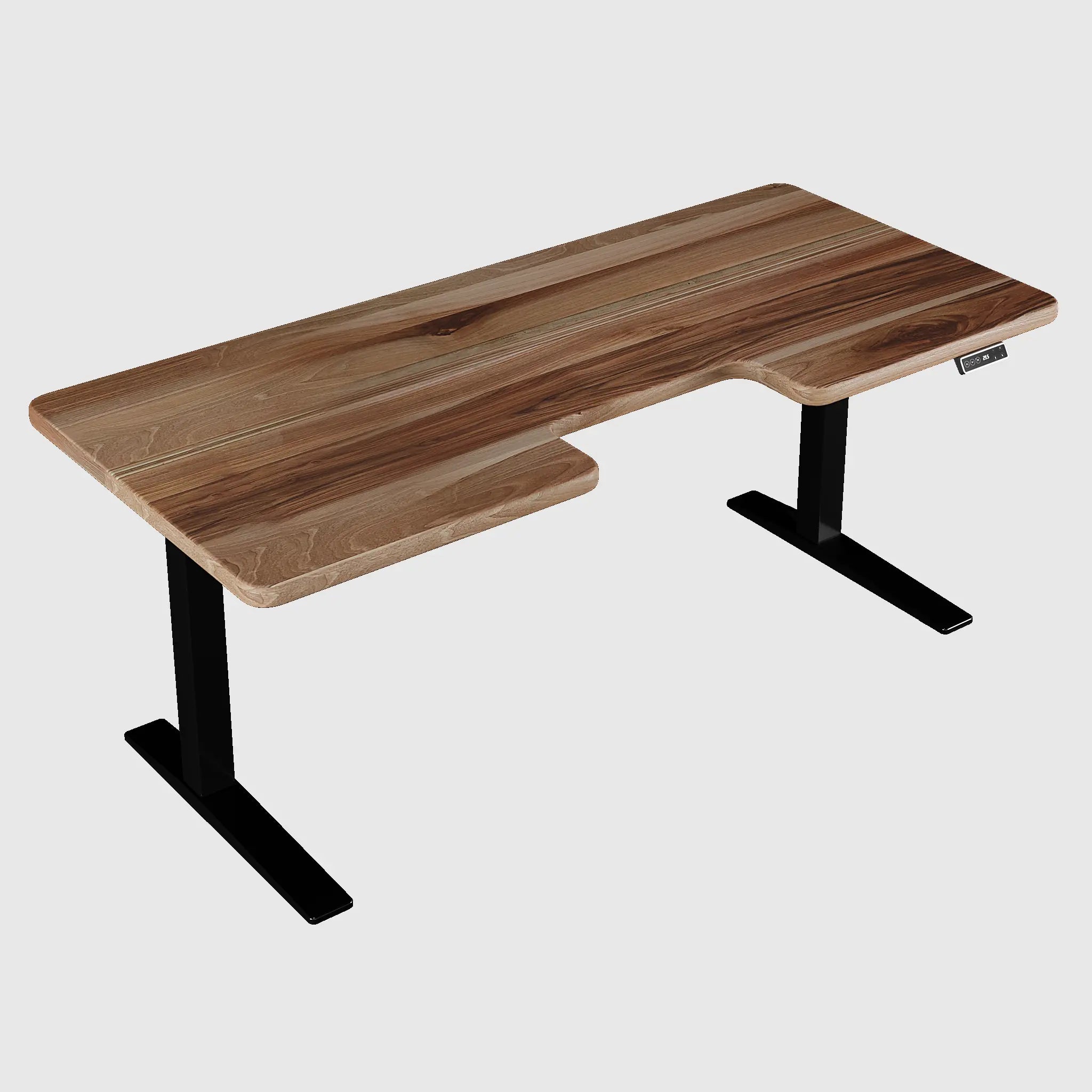 Стіл з регулюванням висоти Streamline з масивною дерев’яною стільницею 40 мм