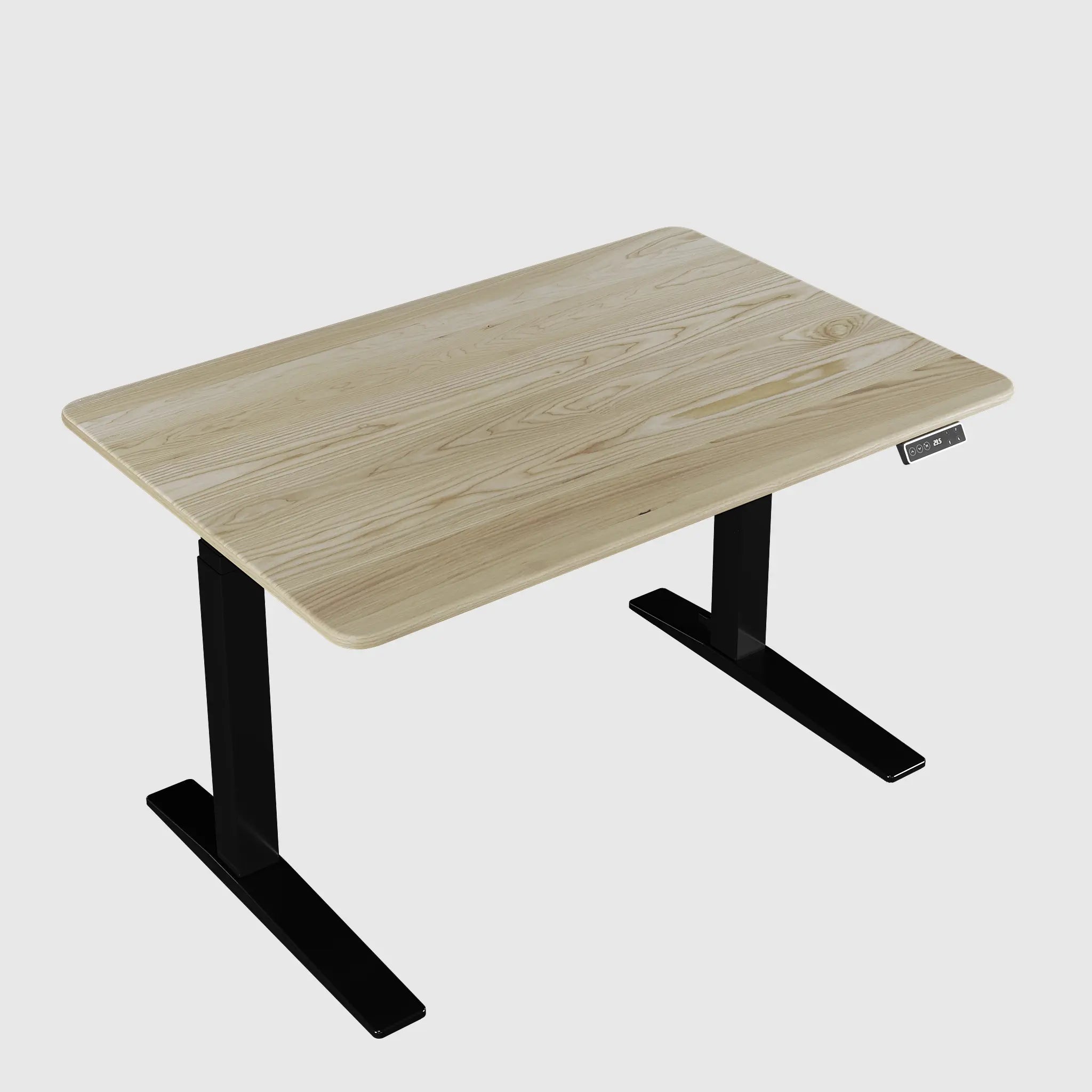 Стіл з регулюванням висоти Streamline зі стільницею з натурального дерева