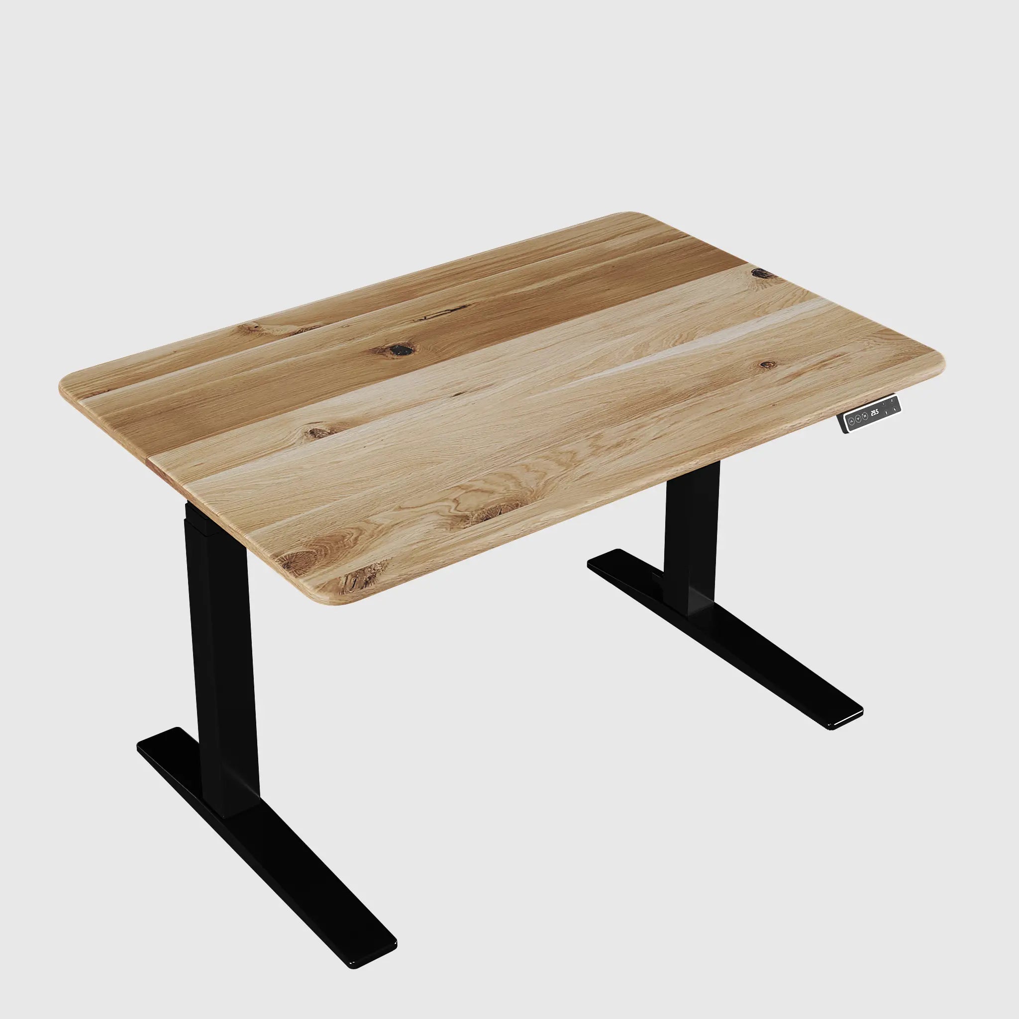 Стіл з регулюванням висоти Streamline зі стільницею з натурального дерева