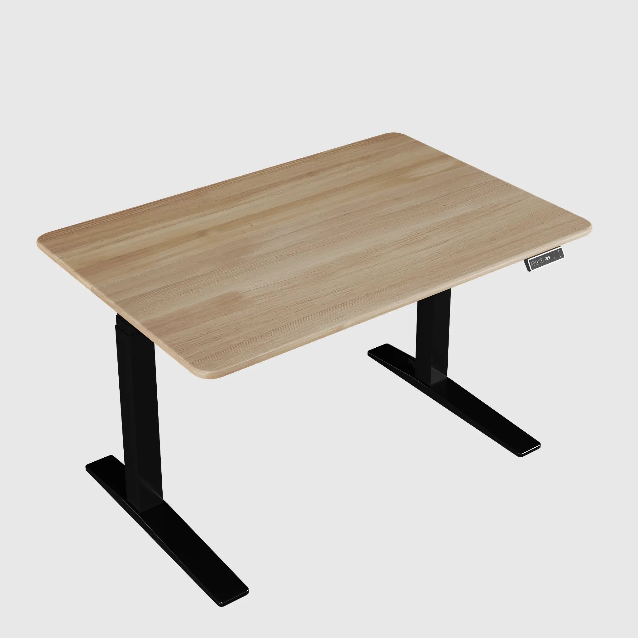 Стіл з регулюванням висоти Streamline зі стільницею з натурального дерева