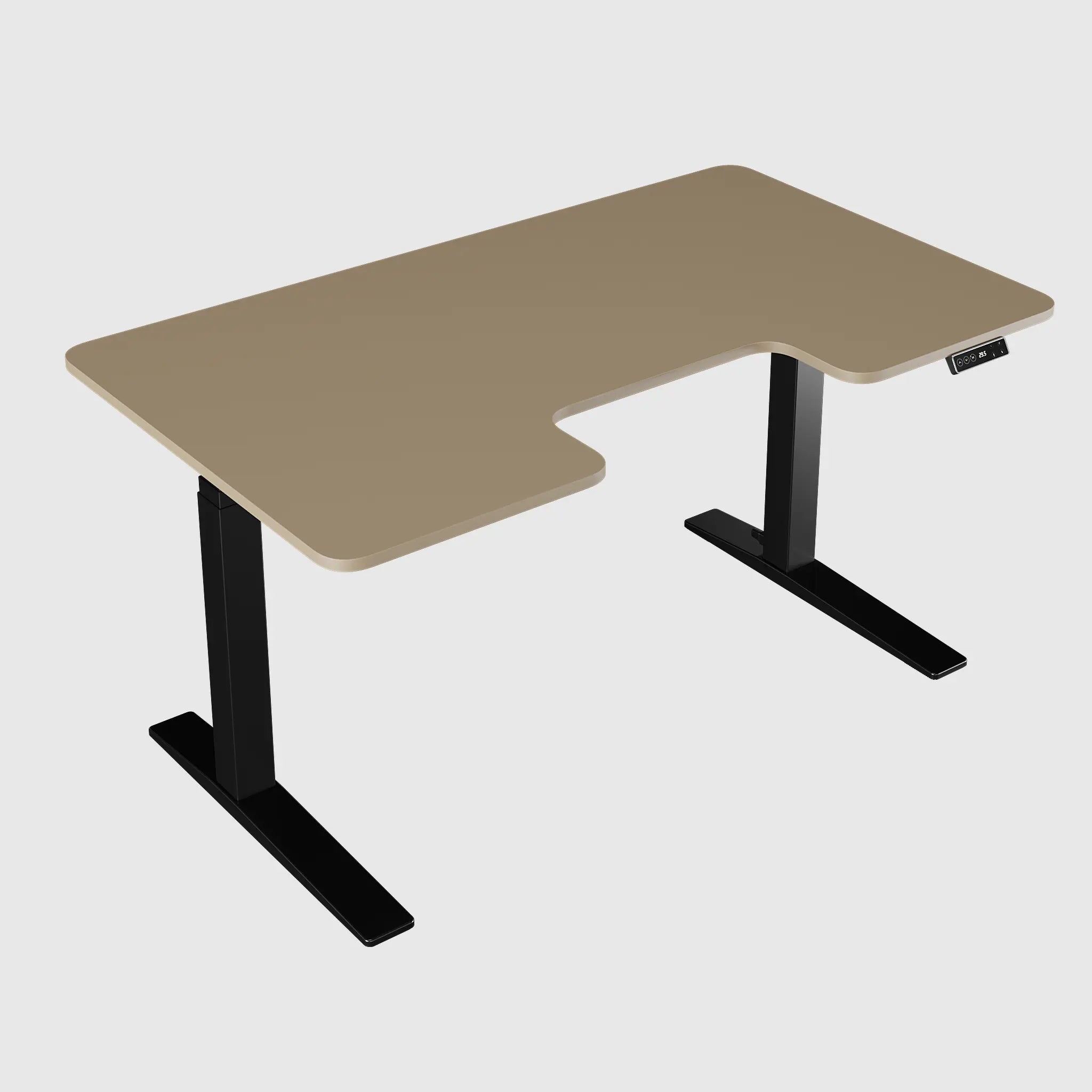 Стіл з регулюванням висоти StreanLine з ДСП стільницею з ергономічним вирізом