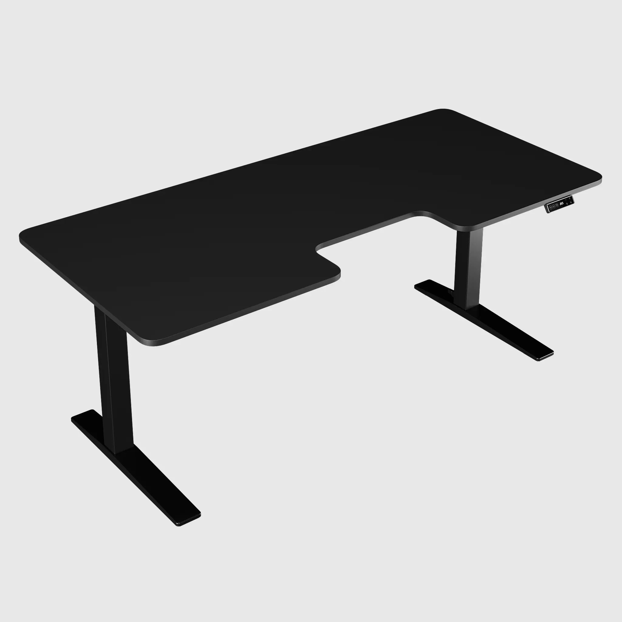 Стіл з регулюванням висоти StreanLine з ДСП стільницею з ергономічним вирізом