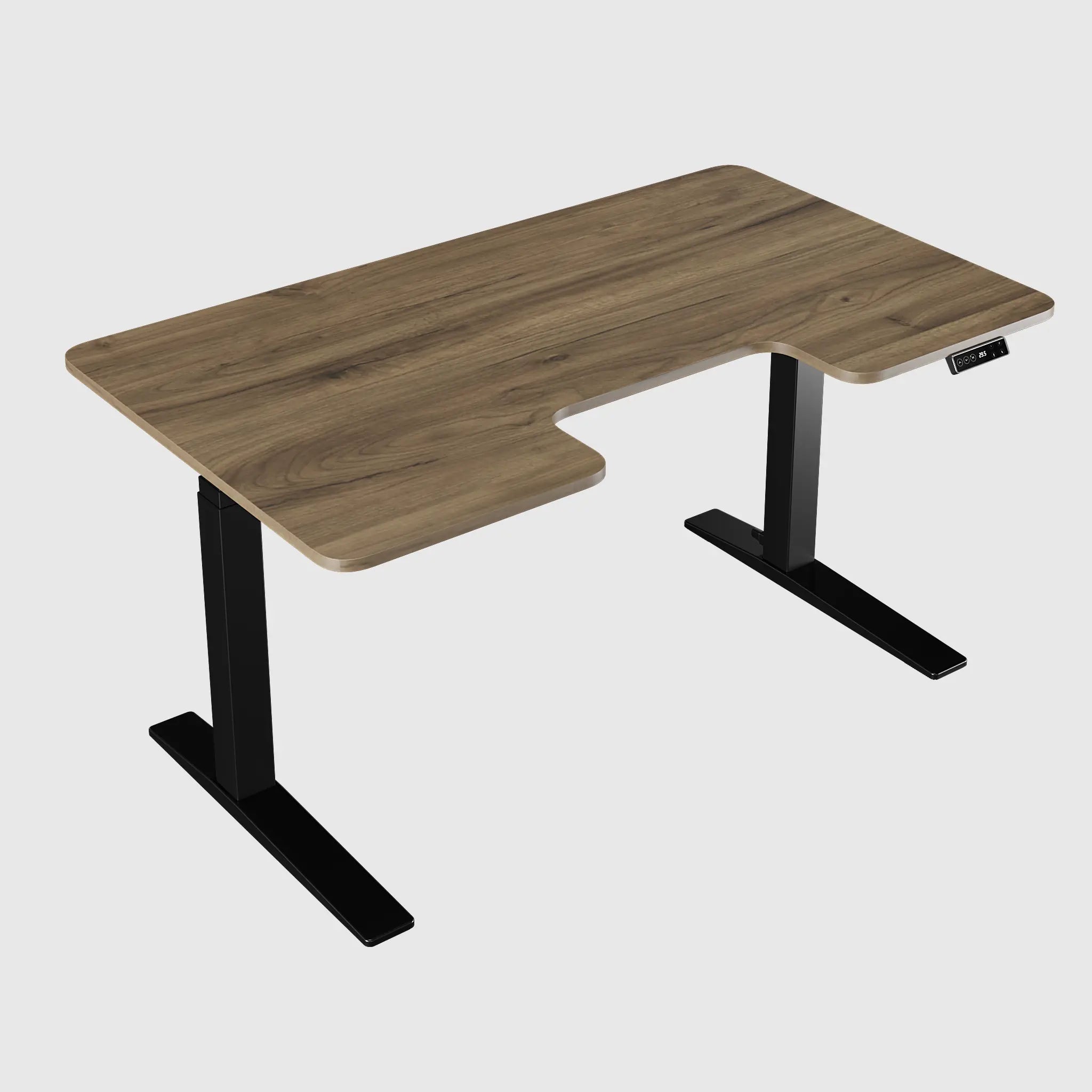 Стіл з регулюванням висоти StreanLine з ДСП стільницею з ергономічним вирізом