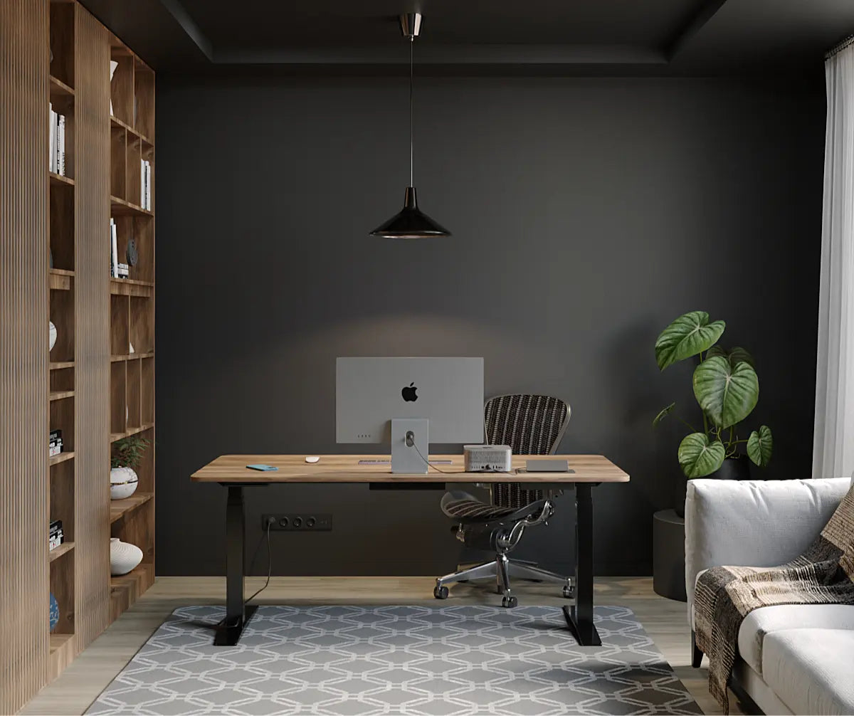 Стіл з регулюванням висоти StreanLine з прямокутною ДСП стільницею