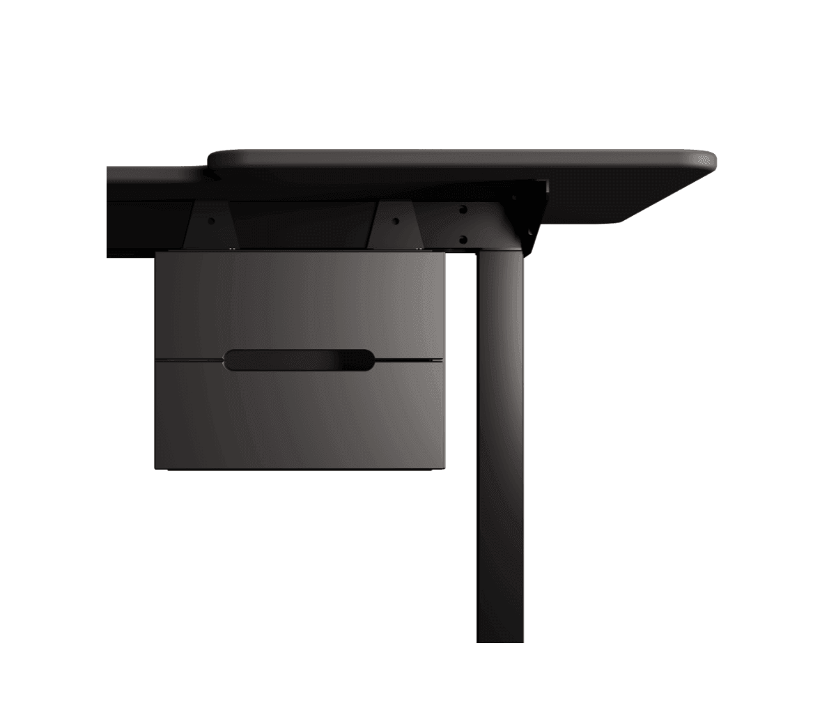 Підвісна тумба на 2 шухляди для столу з регулюванням висоти - TEHNOTABLE