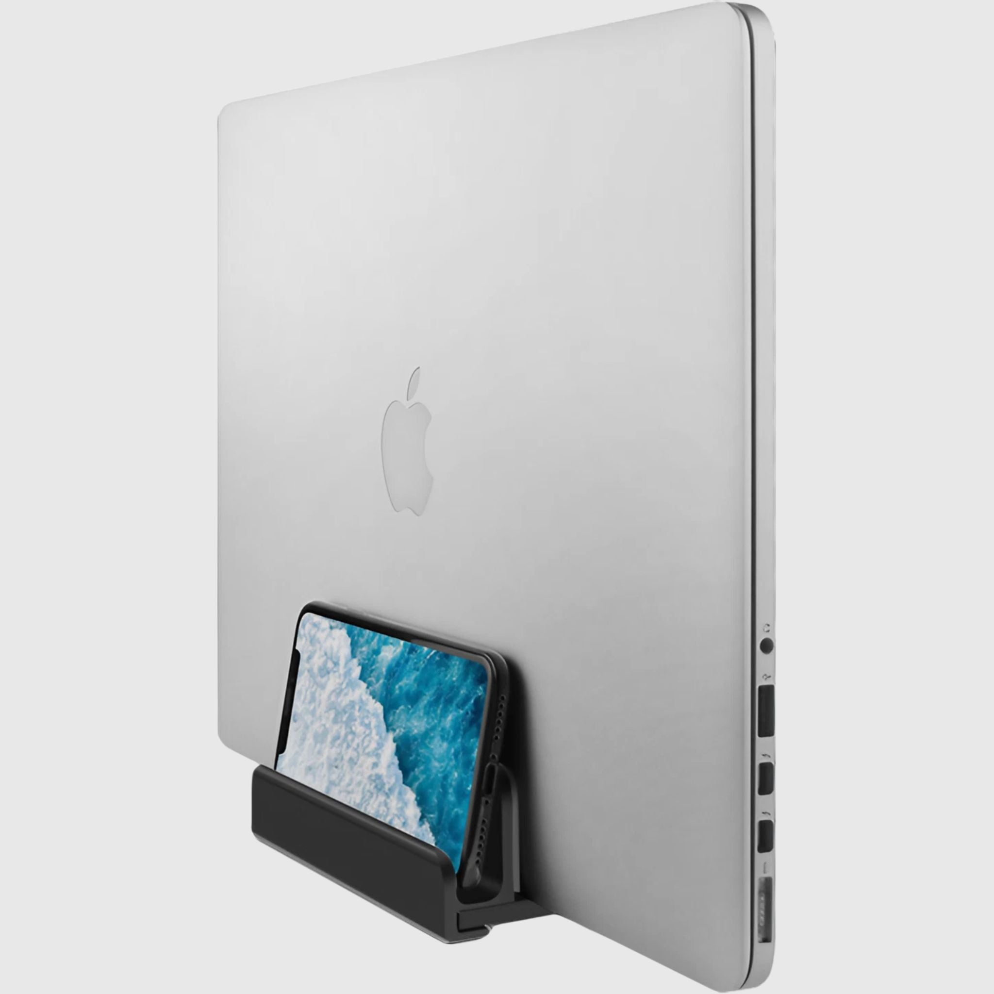 Вертикальна підставка для зберігання ноутбука, планшета або телефону