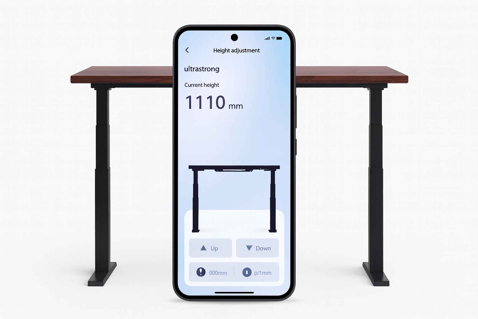 Стіл з регулюванням висоти у смартфоні: чому важливо змінювати позу сидячи/стоячи