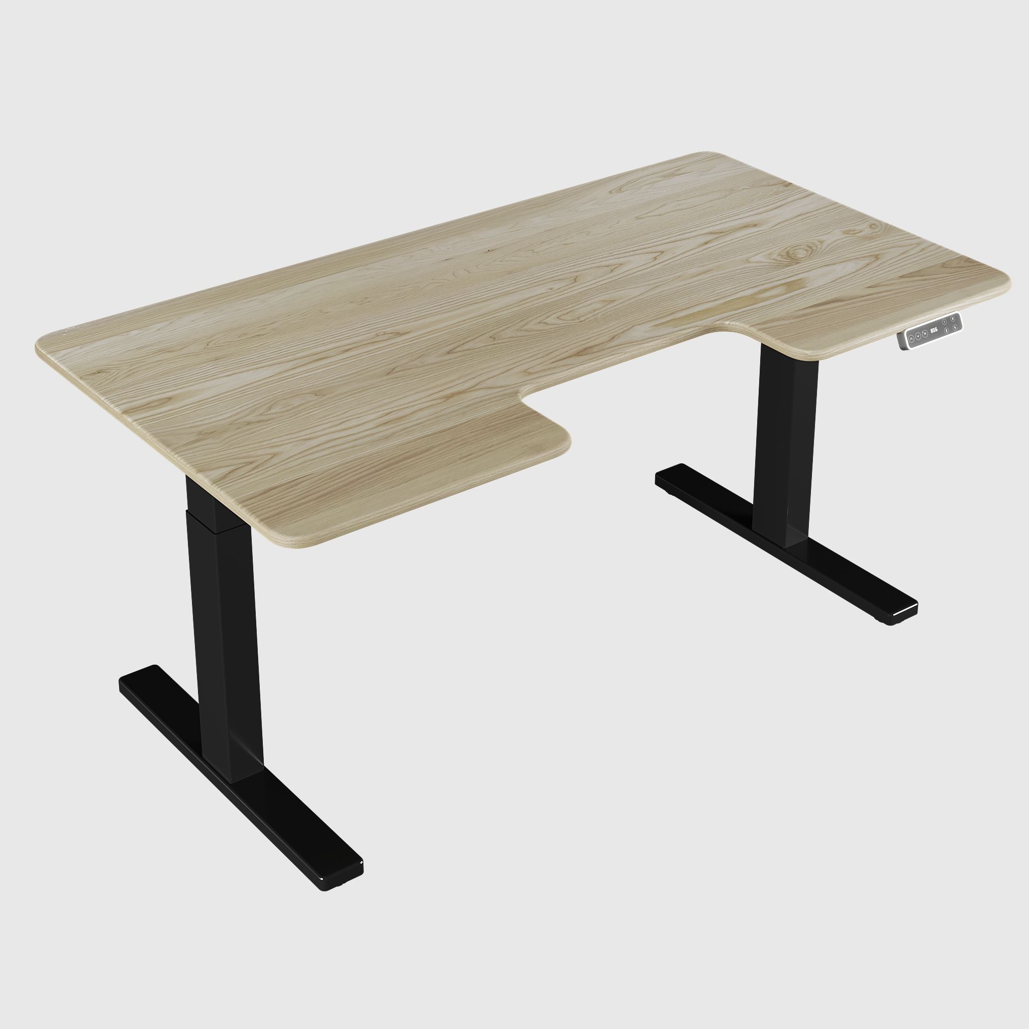 Стіл з регулюванням висоти BestFit Pro зі стільницею з натурального дерева 20 мм