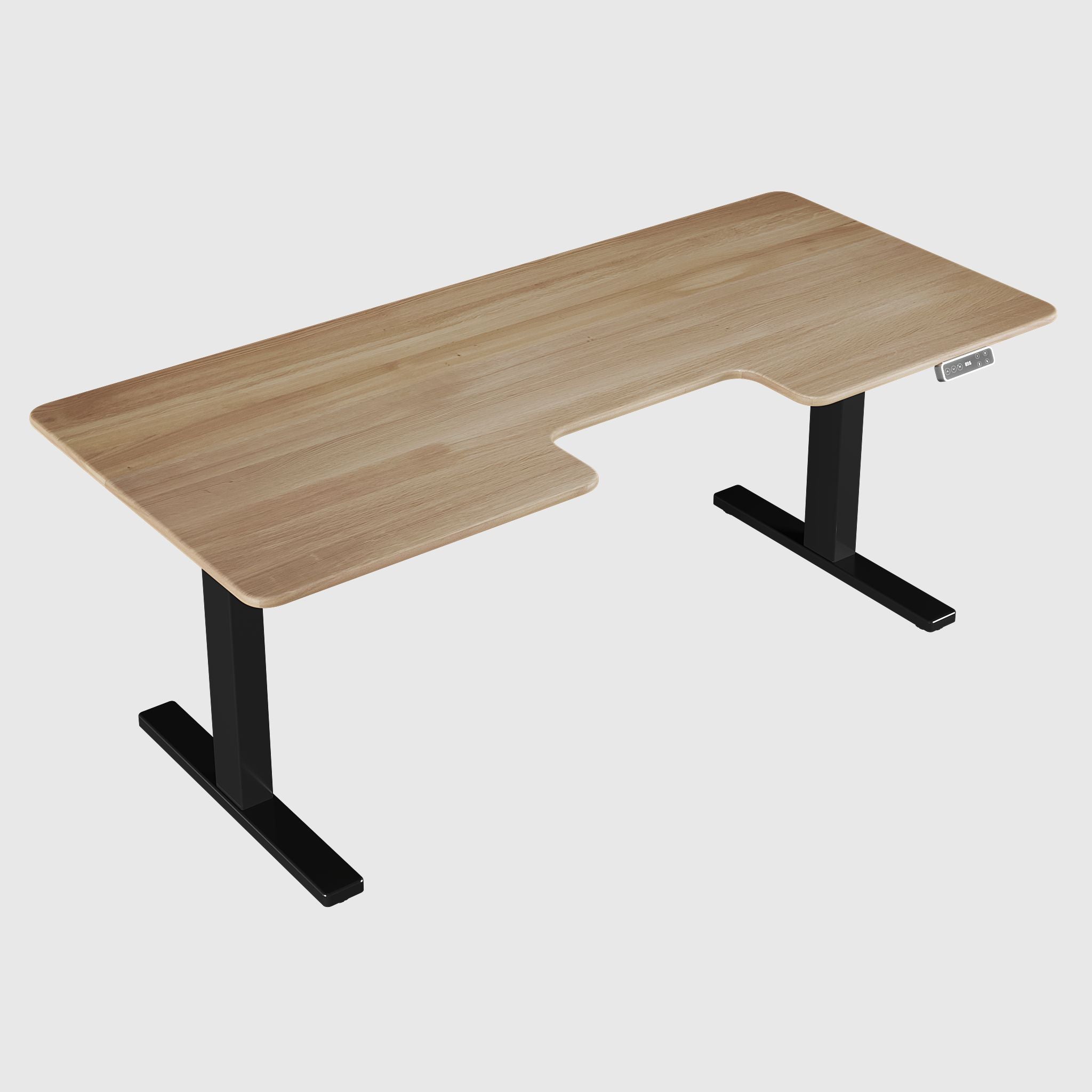 Стіл з регулюванням висоти BestFit Pro зі стільницею з натурального дерева 20 мм