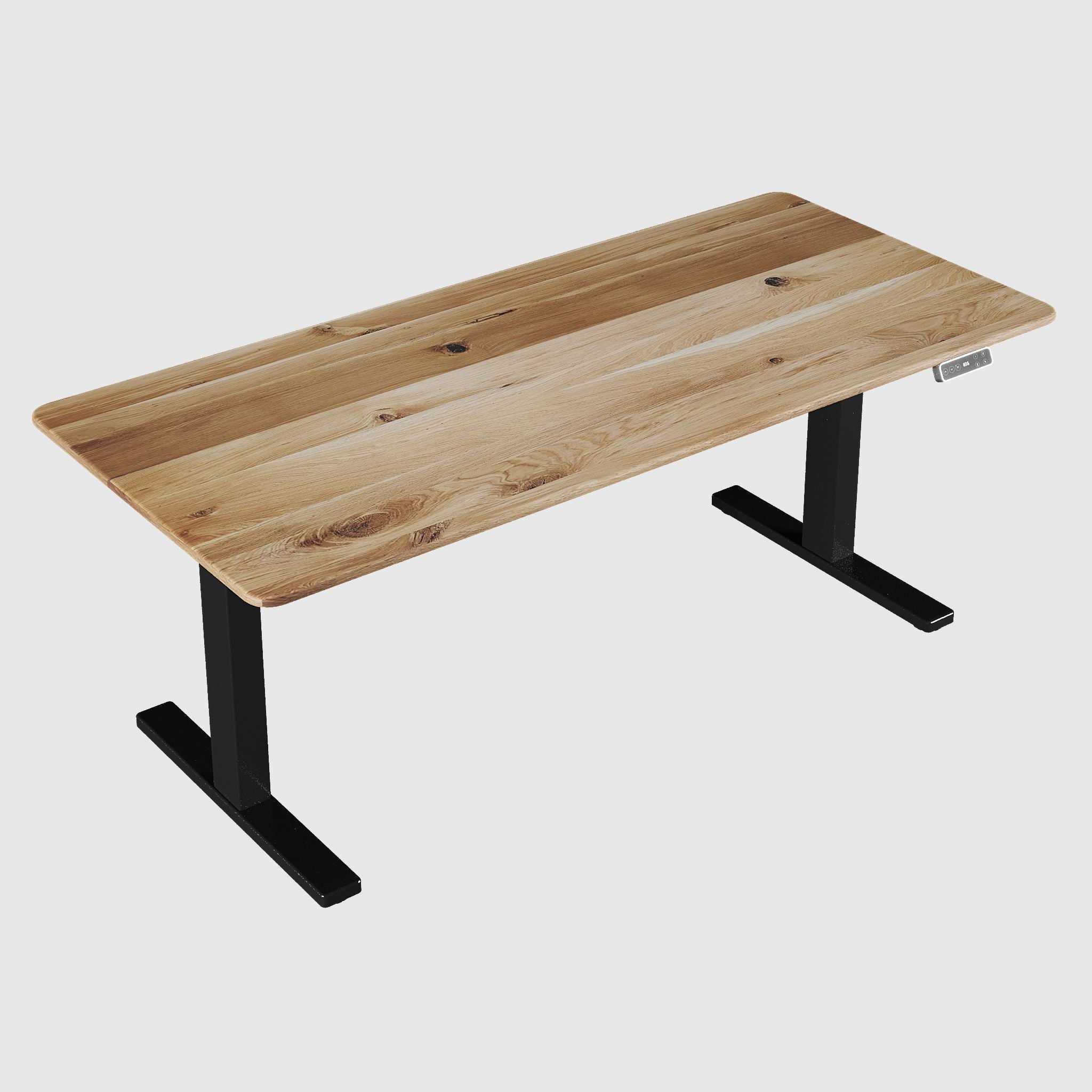 Стіл з регулюванням висоти BestFit Pro зі стільницею з натурального дерева 20 мм