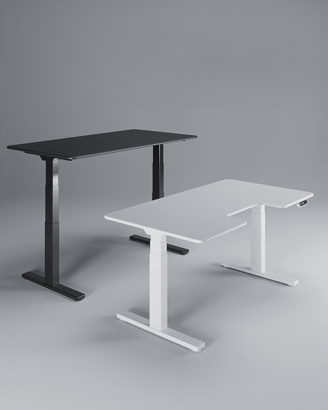 Двумоторна рама для столу з регулюванням висоти BestFit Pro, суперстійка
