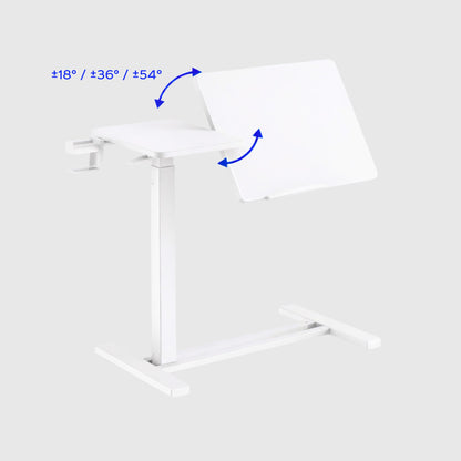 Приставний мобільний столик із регулюванням висоти H7DUO Flexispot