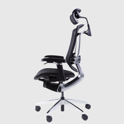 Деталь ергономічного крісла GTCHAIR Marrit X — сітчаста спинка з регульованою поперековою підтримкою