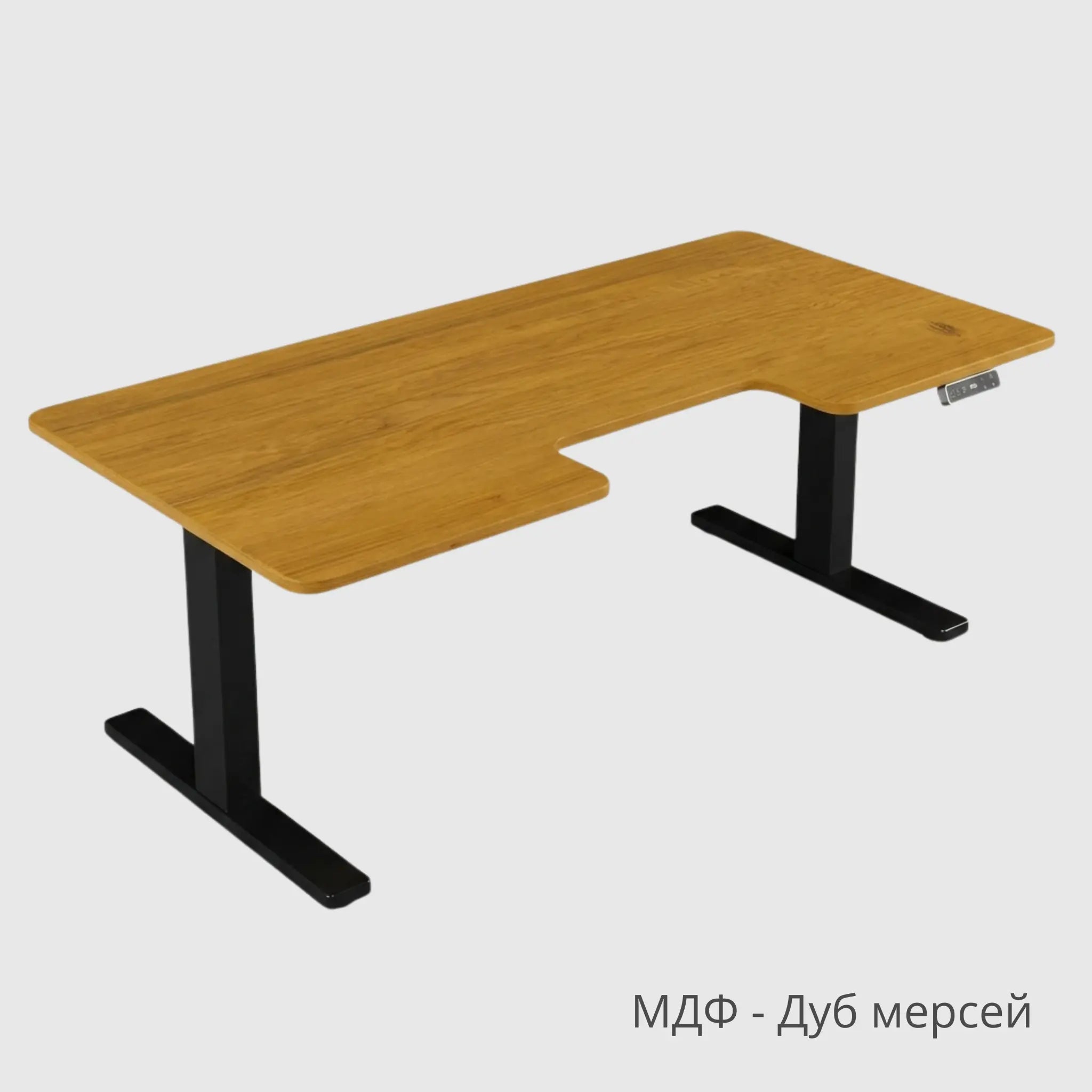 Двомоторний стіл з регулюванням висоти BESTFIT PRO з МДФ стільницею