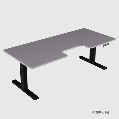 Двомоторний стіл з регулюванням висоти BESTFIT PRO з МДФ стільницею