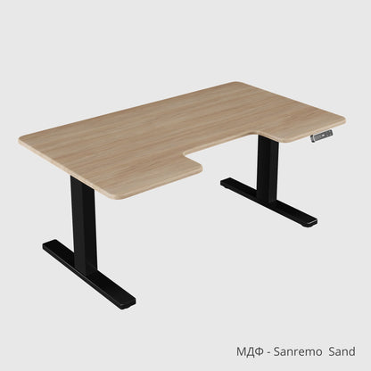 Двомоторний стіл з регулюванням висоти BESTFIT PRO з МДФ стільницею