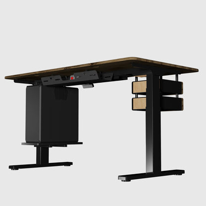 Стіл з регулюванням висоти BestFit Pro з МДФ стільницею, модульними ящиками та полицею для ПК