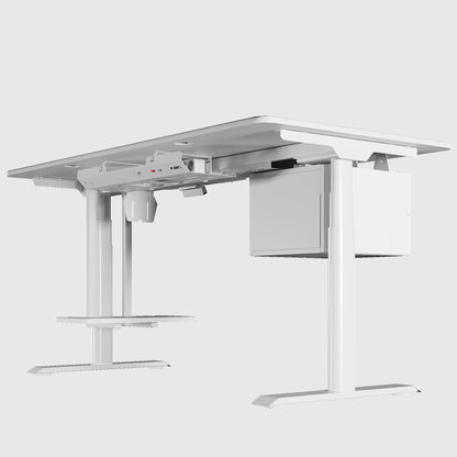 Ергономічний стіл Duoergo з модульним ящиками та полицею під ПК