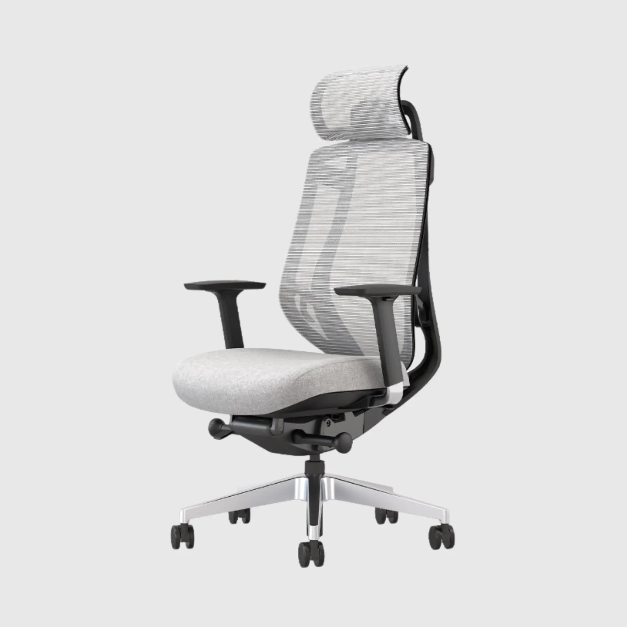Ергономічне офісне крісло KRESLALUX OSIER-A GREY