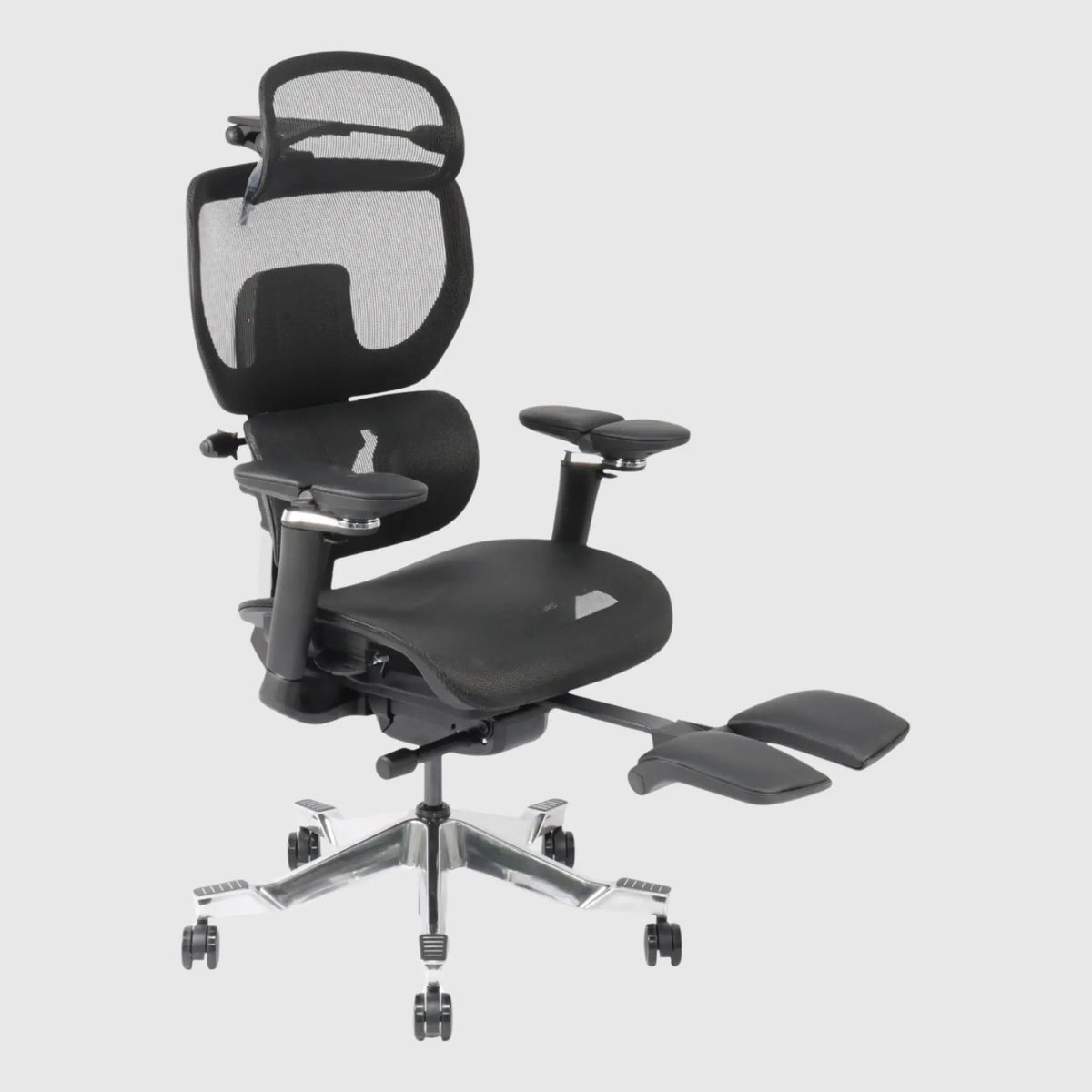 Ергономічне ортопедичне крісло ErgoTron T1 з підставкою для ніг