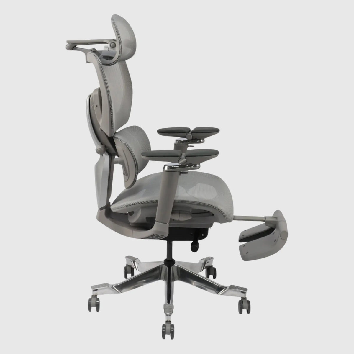 Ергономічне ортопедичне крісло ErgoTron T1 з підставкою для ніг