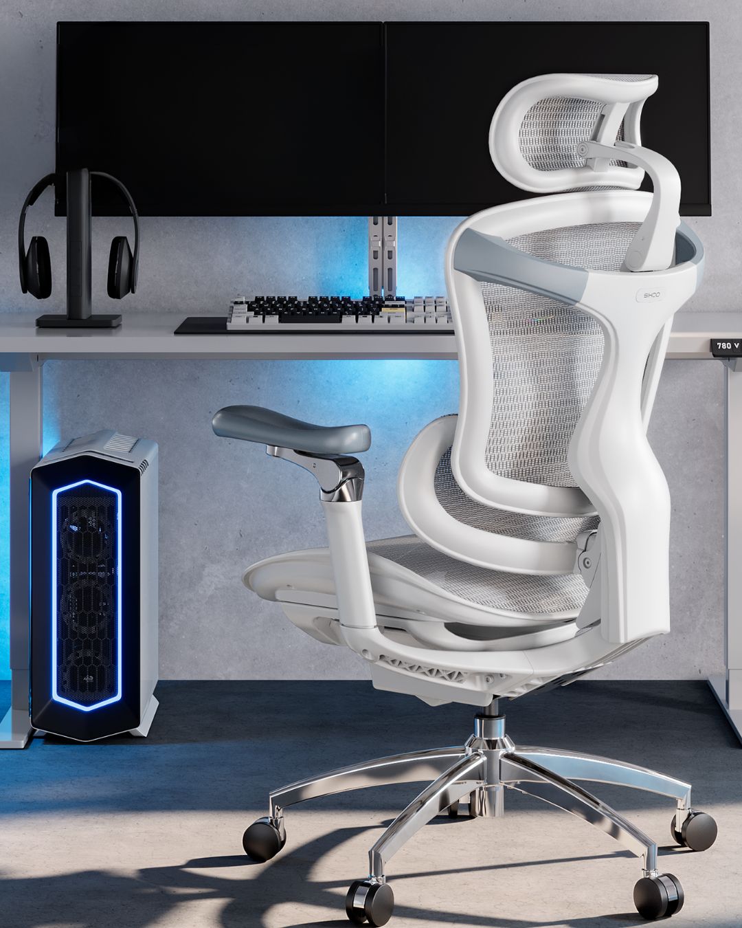 Офісне ергономічне крісло Sihoo DORO C300 Pro Mesh для спини та комфорту