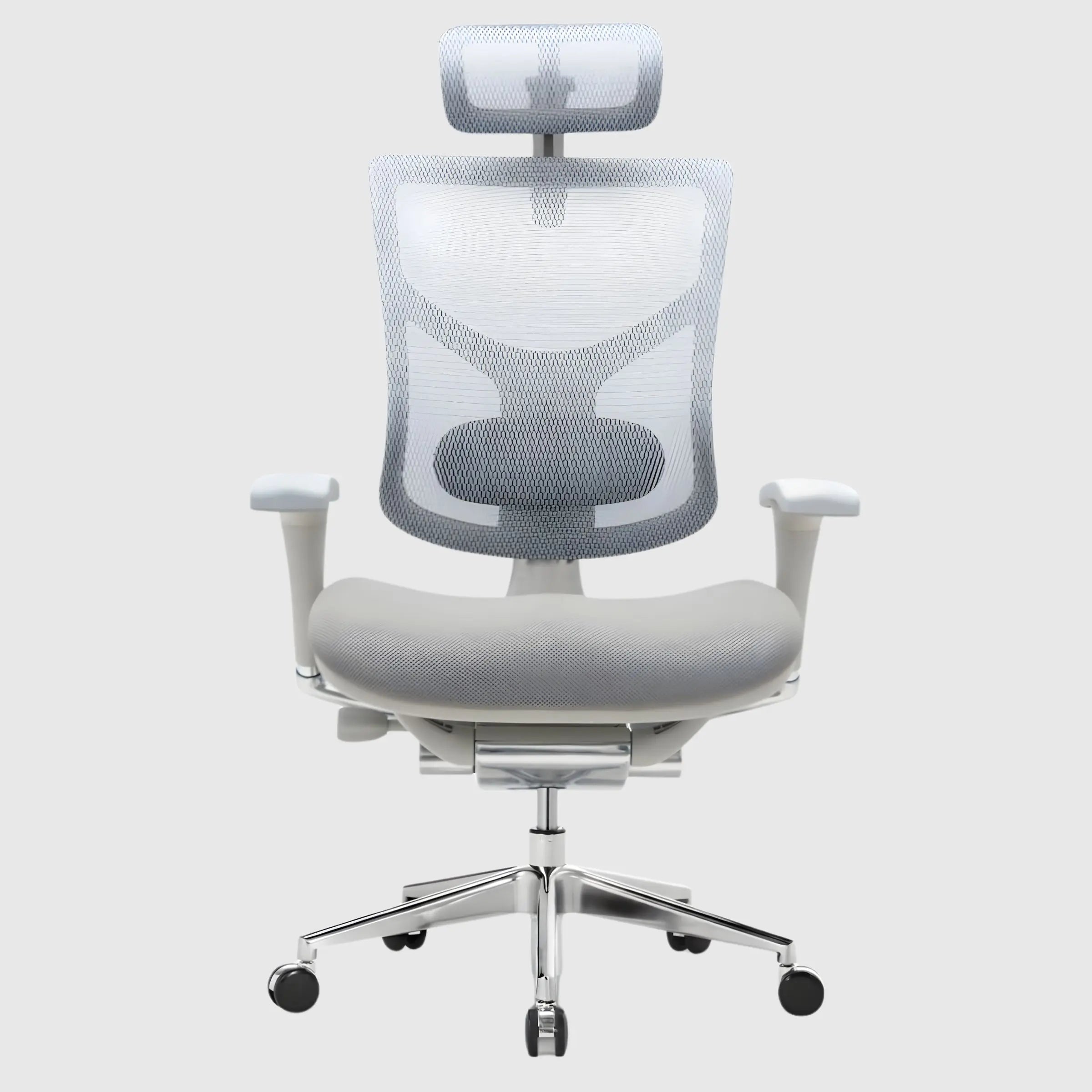 HOOKAY STAR 2 сірий, 4D підлокітники та тканинне сидіння крупним планом