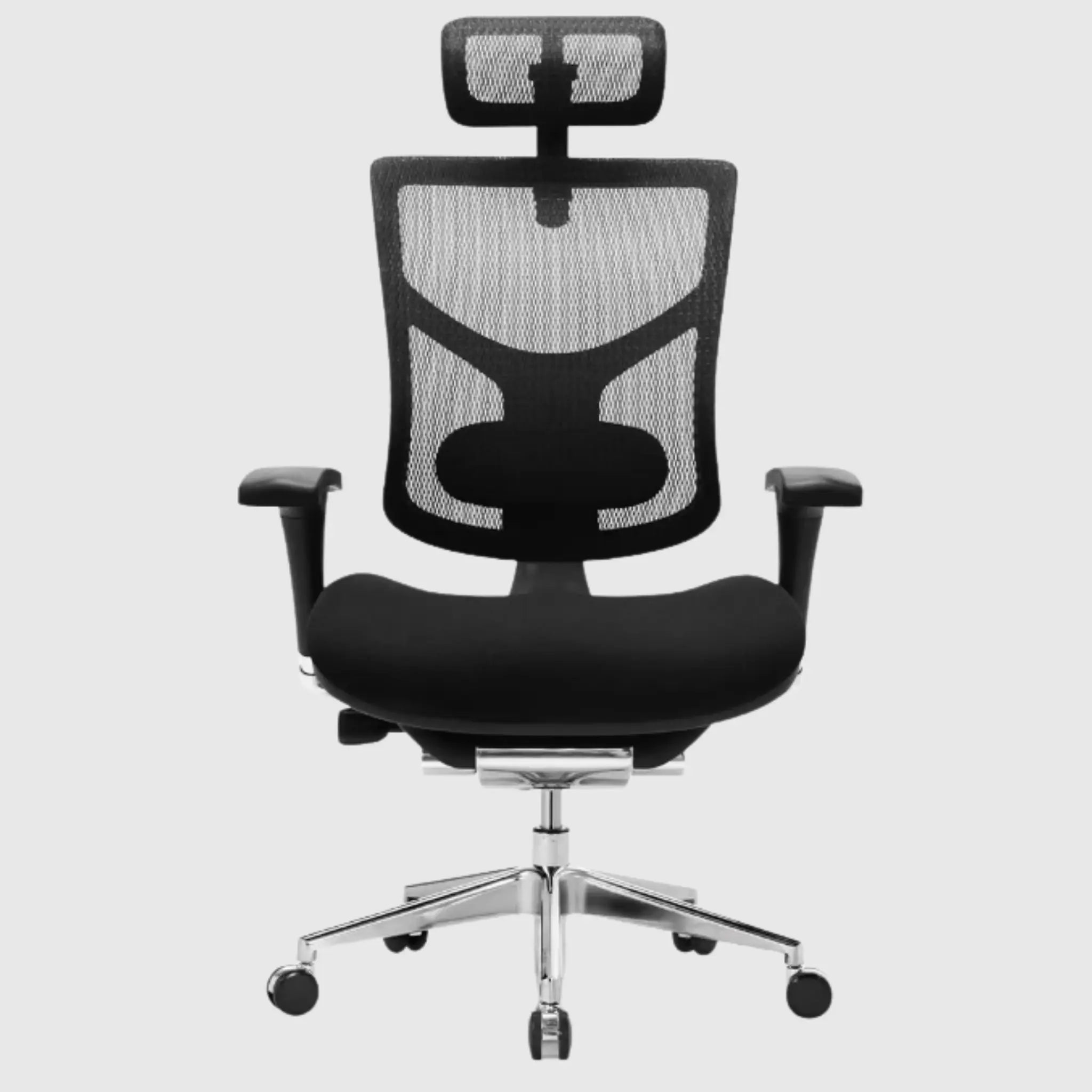 Ергономічне офісне крісло HOOKAY STAR 2 BLACK з тканинним сидінням для роботи за комп’ютером