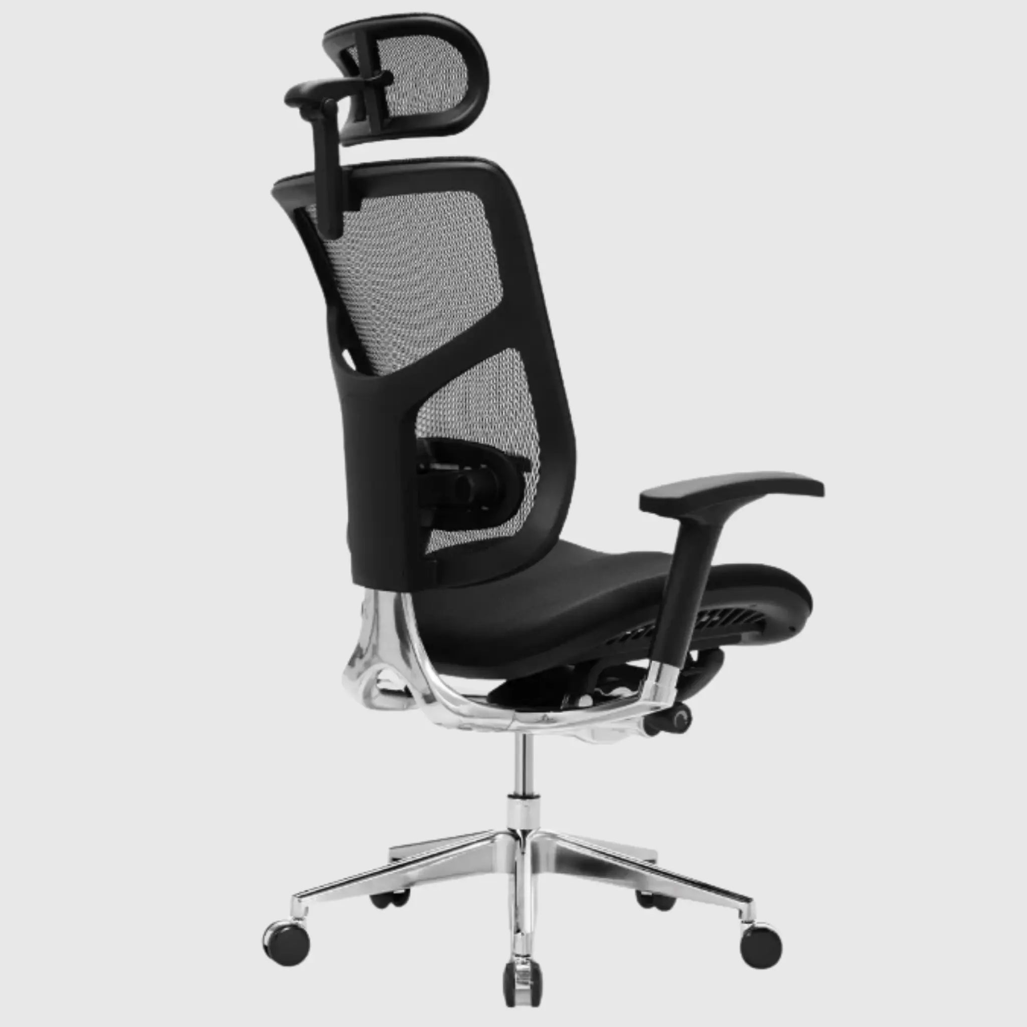 Ергономічне офісне крісло HOOKAY STAR 2 BLACK з тканинним сидінням для роботи за комп’ютером