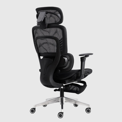 Крісло з функцією масажу спини та підтримкою попереку M10 Air Massage з підставкою для ніг