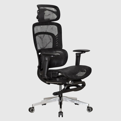 Крісло з функцією масажу спини та підтримкою попереку M10 Air Massage з підставкою для ніг