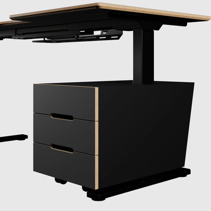 Підлогова тумба для стола з регулюванням висоти