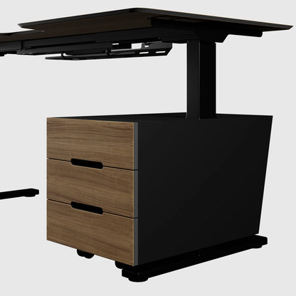 Підлогова тумба для стола з регулюванням висоти