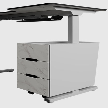 Підлогова тумба для стола з регулюванням висоти