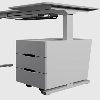 Підлогова тумба для стола з регулюванням висоти