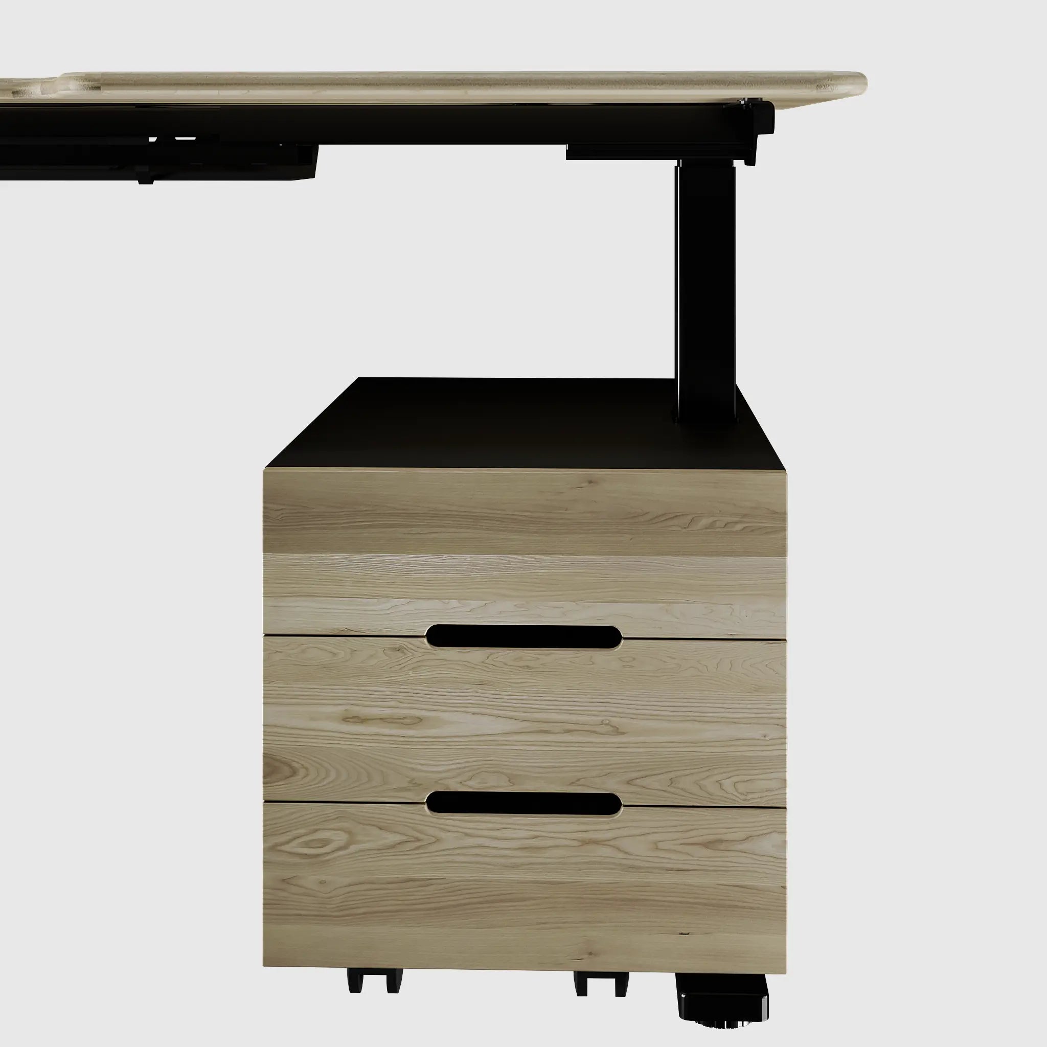 Підлогова тумба для стола з регулюванням висоти